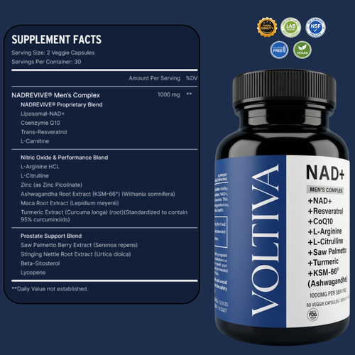 Liposomal Nad+ for men over 40